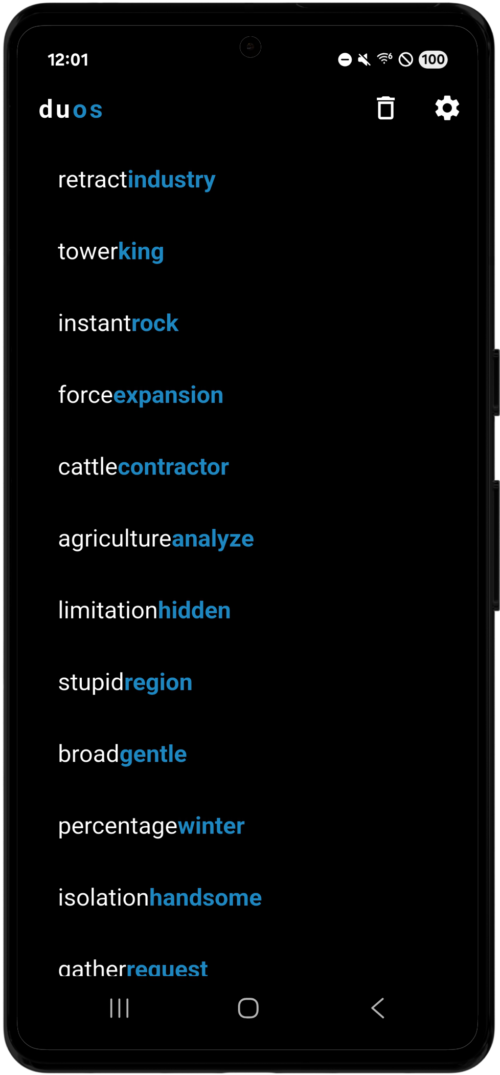 Duos Name Generator Screenshot 2